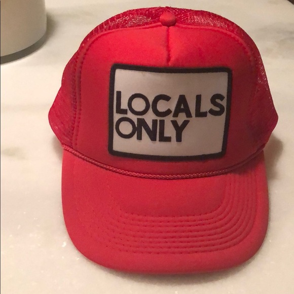 Locals only trucker hat Clearance